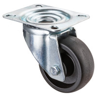 Roulette Manutention Pivotante Polyamide renforcé de fibres de verre, +280° - Ø80mm 100kg Roulette Manutention Pivotante Polyamide renforcé de fibres de verre, +280° - Ø80mm 100kg