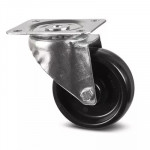 Roulette pivotante haute température Diamètre 80 ou 100 mm – 40 / + 280 °C – Charge 100 à 125 kg