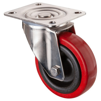 Roulette Inox Polyamide Ø100mm 100kg - Pivotante