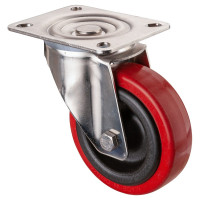 Roulette Inox Polyamide Ø100mm 100kg - Pivotante