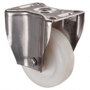Roulette Inox Polyamide Ø100mm 200kg - Fixe
