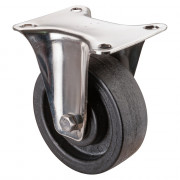 Roulette Inox Polyamide Ø100mm 200kg - Fixe