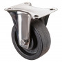 Roulette Inox Polyamide Ø100mm 200kg - Fixe