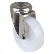 Roulette Inox Polyamide Ø100mm 200kg - Pivotante
