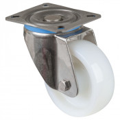 Roulette Inox Polyamide Ø100mm 200kg - Pivotante