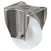 Roulette Inox Polyamide Ø100mm 200kg - Pivotante