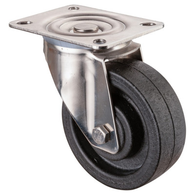 Roulette Inox Polyamide Ø100mm 200kg - Pivotante