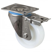 Roulette Inox Polyamide Ø100mm 300kg - Pivotante