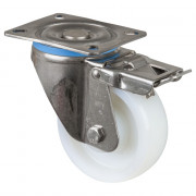 Roulette Inox Polyamide Ø100mm 300kg - Pivotante