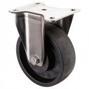 Roulette Inox Polyamide Ø150mm 300kg - Fixe