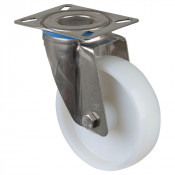 Roulette Inox Polyamide Ø150mm 300kg - Pivotante