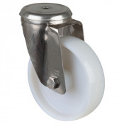 Roulette Inox Polyamide Ø150mm 300kg - Pivotante