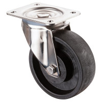 Roulette Inox Polyamide Ø150mm 300kg - Pivotante Roulette Inox Polyamide Ø150mm 300kg - Pivotante