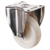 Roulette Inox Polyamide Ø150mm 450kg - Fixe
