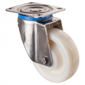 Roulette Inox Polyamide Ø150mm 450kg - Pivotante
