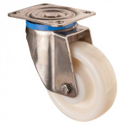 Roulette Inox Polyamide Ø150mm 700kg - Pivotante