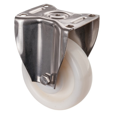 Roulette Inox Polyamide Ø150mm 800kg - Fixe