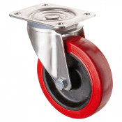 Roulette Inox Polyamide Ø160mm 180kg - Pivotante