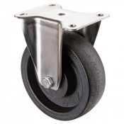 Roulette Inox Polyamide Ø160mm 300kg - Fixe