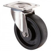 Roulette Inox Polyamide Ø160mm 300kg - Pivotante