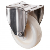 Roulette Inox Polyamide Ø160mm 700kg - Fixe