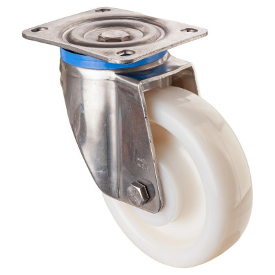 Roulette Inox Polyamide Ø160mm 800kg - Pivotante