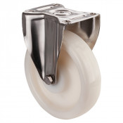 Roulette Inox Polyamide Ø200mm 1000kg - Fixe