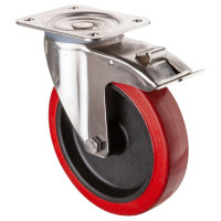 Roulettes inox