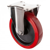 Roulette Inox Polyamide Ø200mm 220kg - Fixe