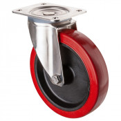Roulette Inox Polyamide Ø200mm 220kg - Pivotante
