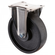 Roulette Inox Polyamide Ø200mm 400kg - Fixe