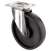 Roulette Inox Polyamide Ø200mm 400kg - Pivotante