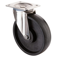 Roulette Inox Polyamide Ø200mm 400kg - Pivotante Roulette Inox Polyamide Ø200mm 400kg - Pivotante