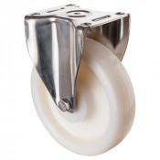 Roulette Inox Polyamide Ø200mm 450kg - Fixe