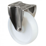 Roulette Inox Polyamide Ø200mm 450kg - Pivotante