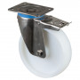 Roulette Inox Polyamide Ø200mm 450kg - Pivotante