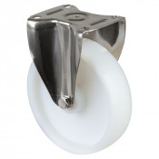 Roulette Inox Polyamide Ø200mm 700kg - Pivotante