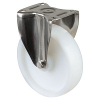 Roulette Inox Polyamide Ø200mm 700kg - Pivotante Roulette Inox Polyamide Ø200mm 700kg - Pivotante