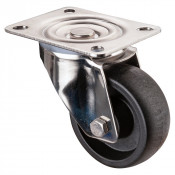 Roulette Inox Polyamide Ø80mm 100kg - Pivotante
