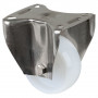 Roulette Inox Polyamide Ø80mm 150kg - Fixe
