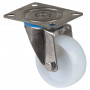 Roulette Inox Polyamide Ø80mm 150kg - Pivotante