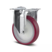 Roulettes Fixes Polyuréthane RGE – Diamètres 80 à 200 mm – Charge 100–350 kg Roulettes Fixes Polyuréthane RGE – Diamètres 80 à 200 mm – Charge 100–350 kg