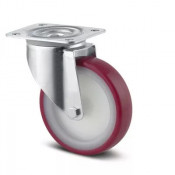 Roulettes Pivotantes Polyuréthane RGE – Diamètres 80 à 200 mm – Charge 100–350 kg