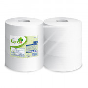 Papier hygiènique 400 mètres, pure ouate blanche