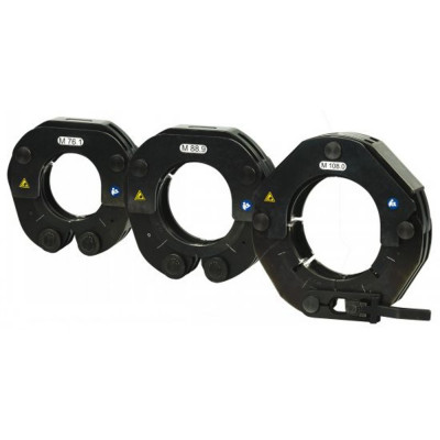 Mâchoires circulaires raccords à sertir inox - Ø 76 à 108