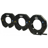 Mâchoires circulaires raccords à sertir inox - Ø 76 à 108