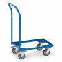 Rouleur pour Bacs Plastiques avec Bacs - 605x408mm - 250kg