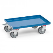 Rouleur pour Bacs Plastiques avec Bacs - 605x408mm - 250kg