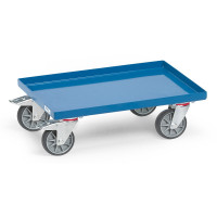 Rouleur pour Bacs Plastiques avec Bacs - 605x408mm - 250kg