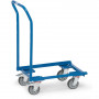 Rouleur pour Bacs Plastiques avec Bacs - 610x408mm - 250kg
